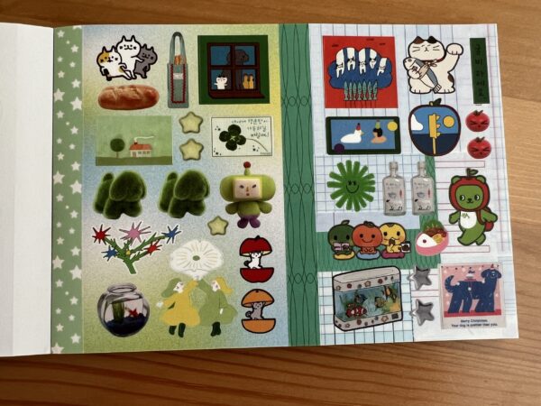 Imaginative Dreamscape: Whimsical Collage Sticker Book - Image 7