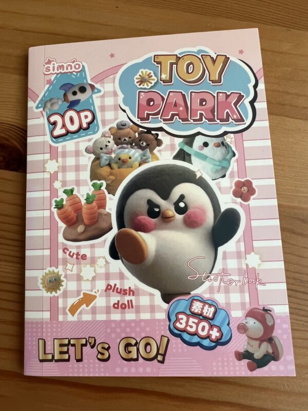 Penguin Parade: Toy Park Plush Sticker Book